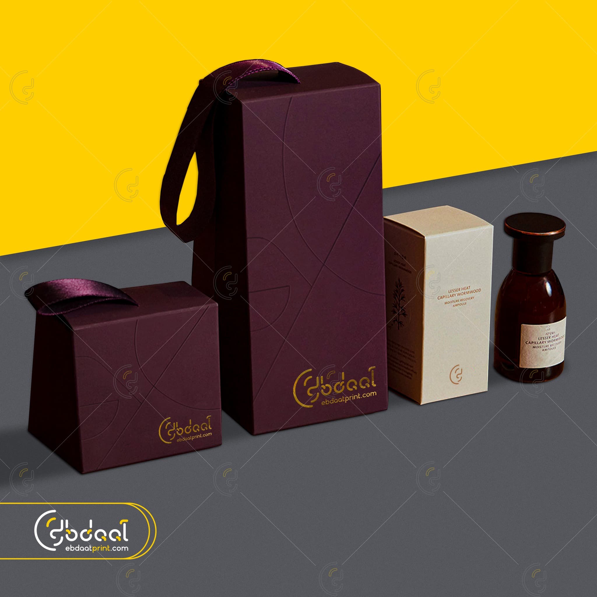 Burgundy Ribbon Gift Set — Capillary Wormwood — view 2