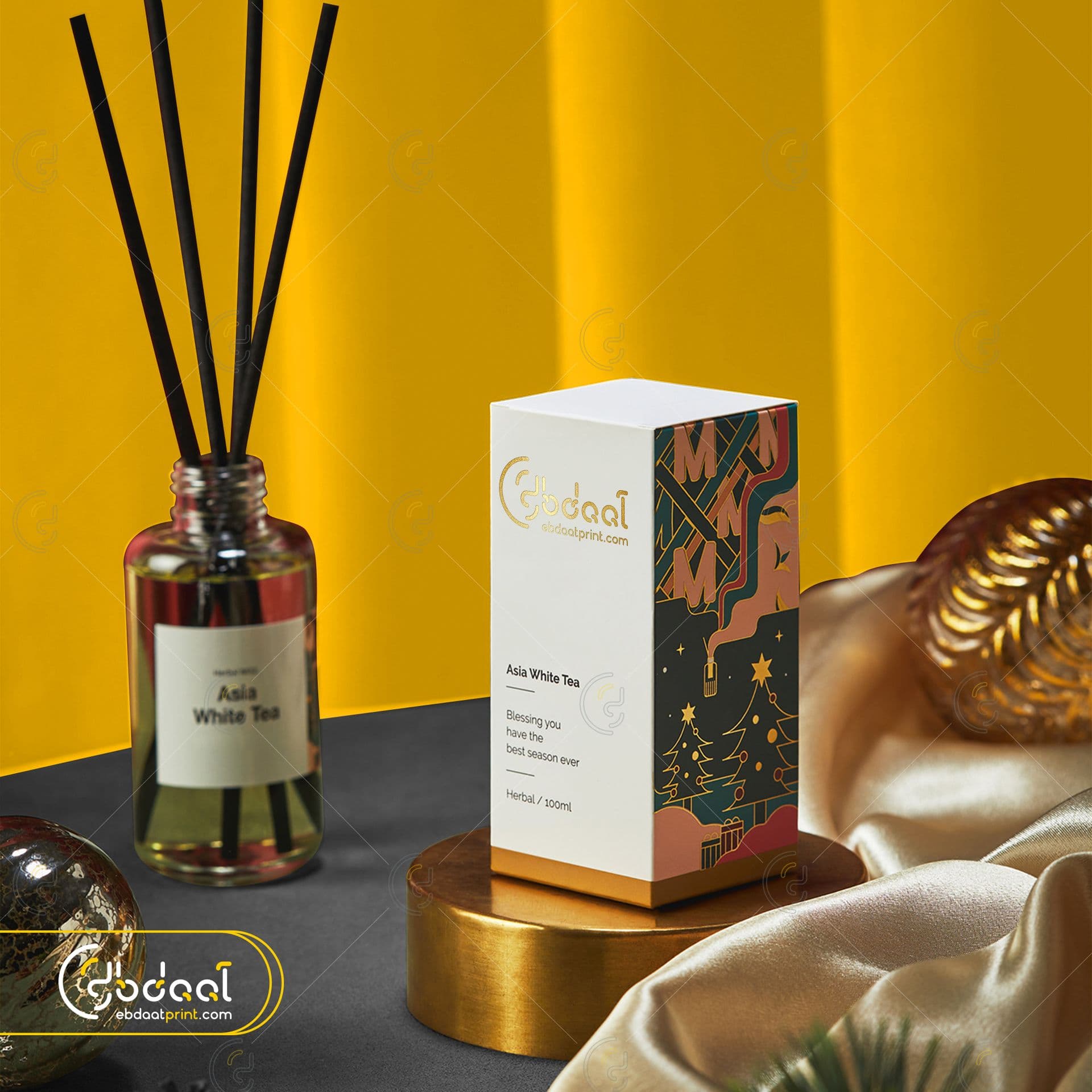 Asia White Tea — Herbal Diffuser Box