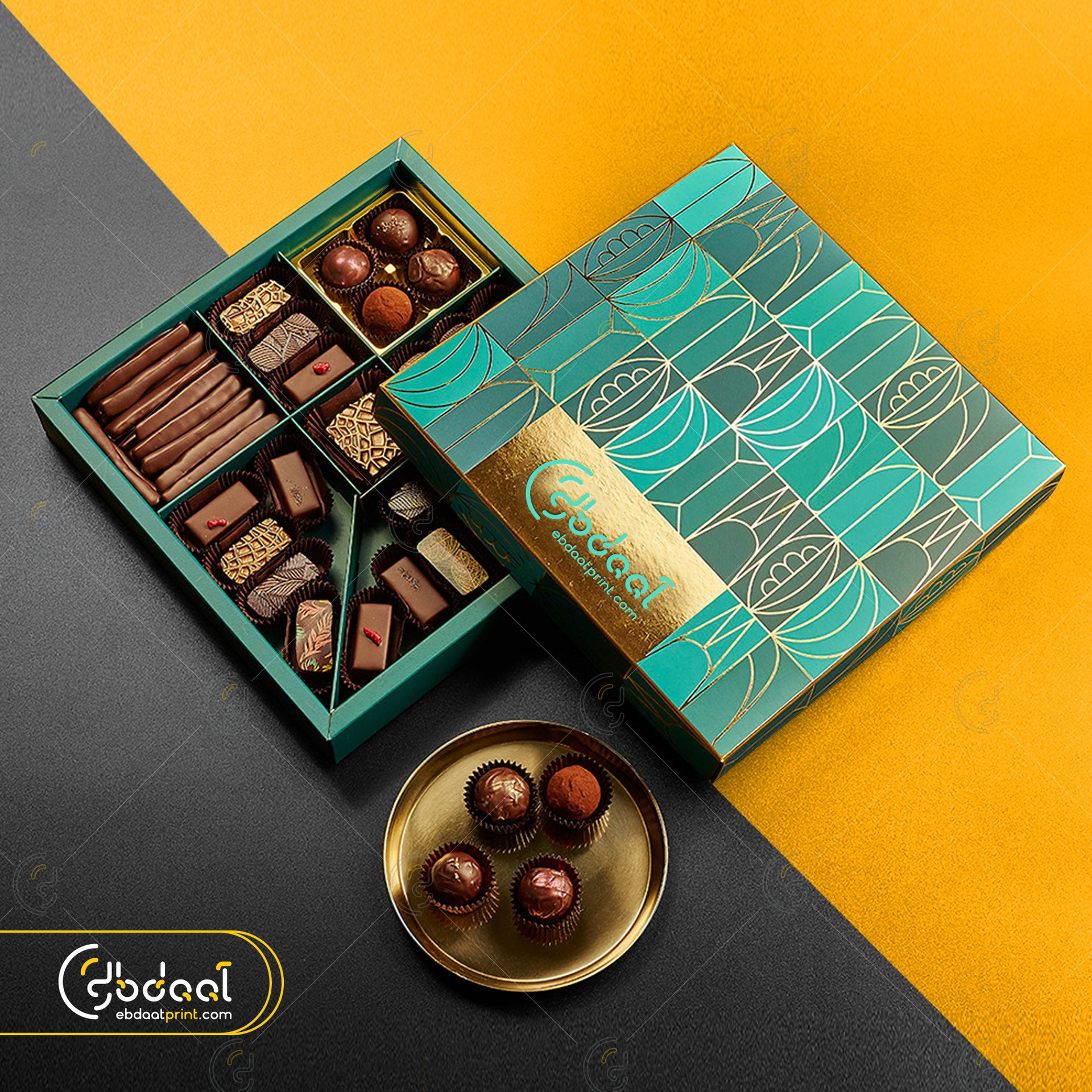 Chocolate Box 25 — Chocolate Packaging — Ebdaat Istanbul
