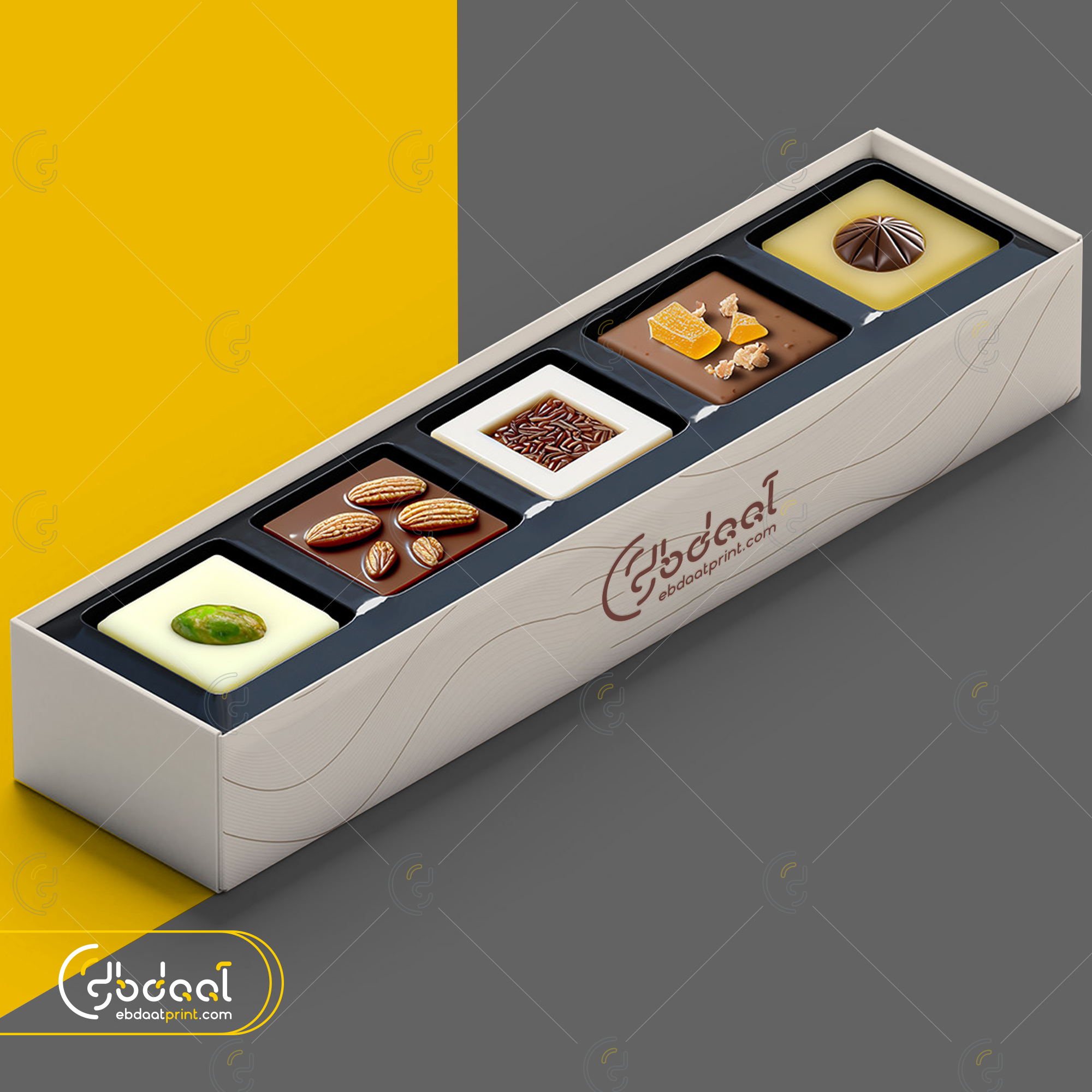 Chocolate Box 30 — Chocolate Packaging — Ebdaat Istanbul