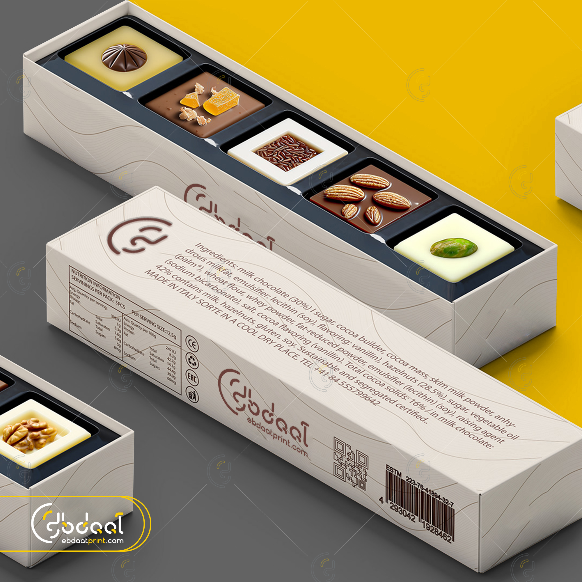 Chocolate Box 32 — Chocolate Packaging — Ebdaat Istanbul
