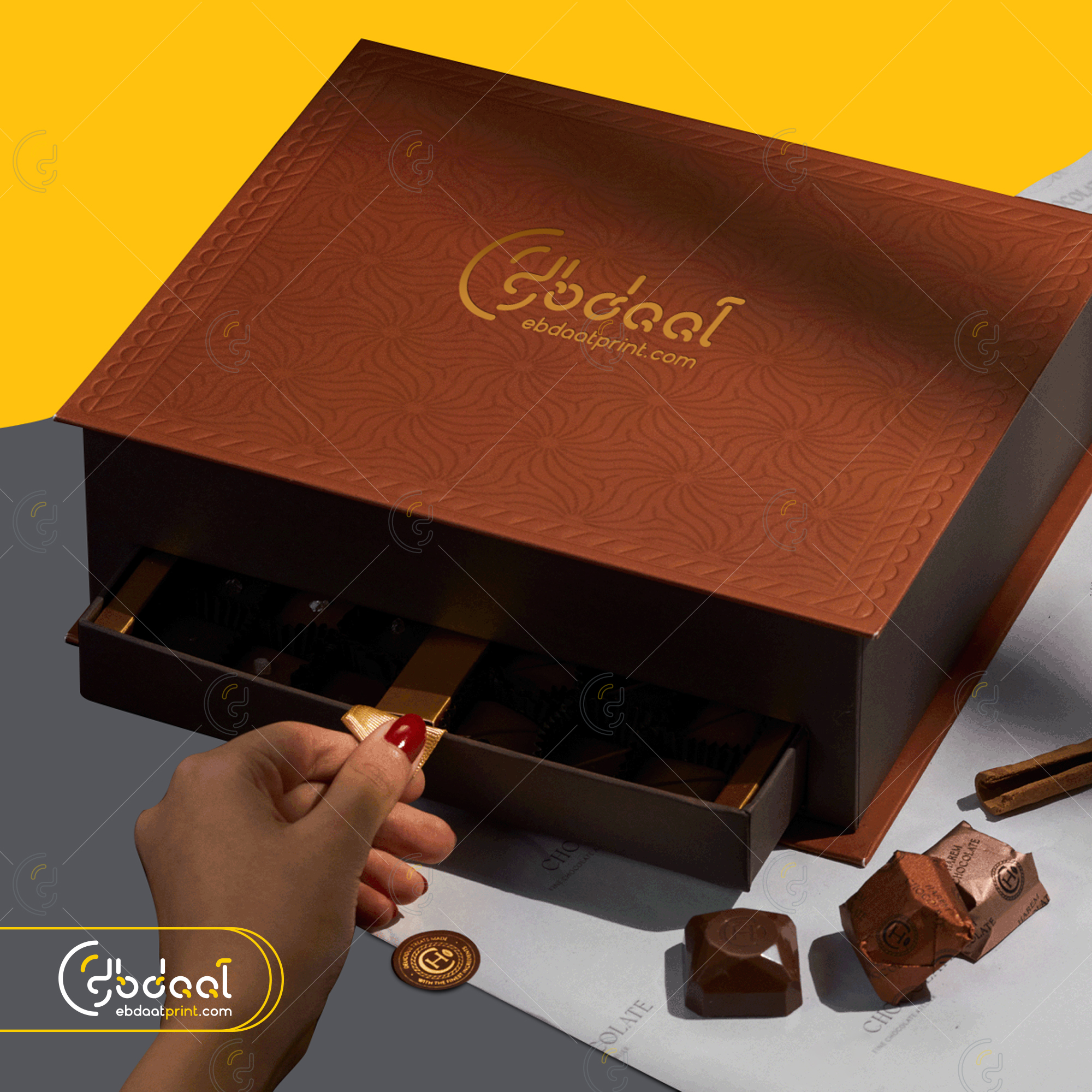 Chocolate Box 39 — Chocolate Packaging — Ebdaat Istanbul