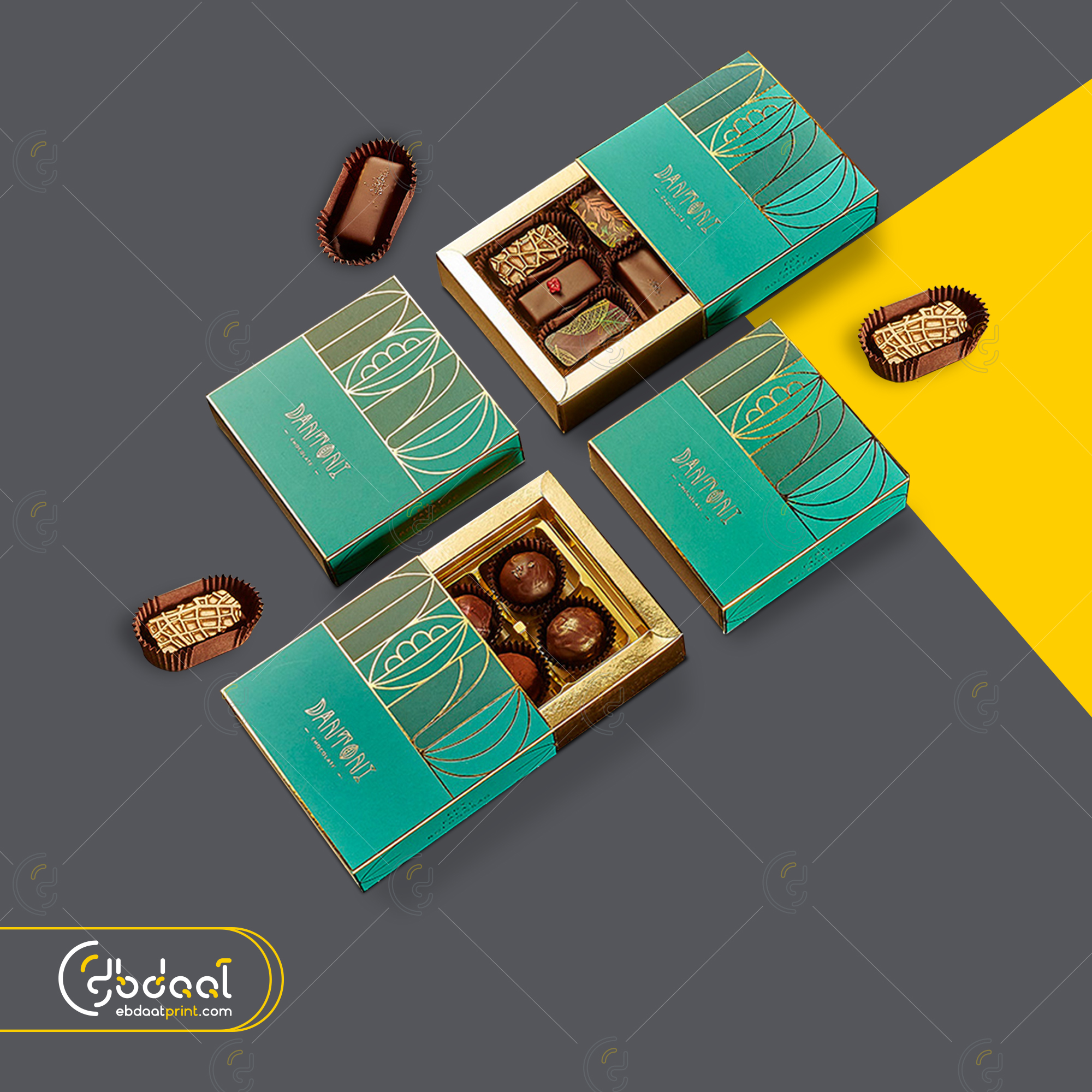Chocolate Box 49 — Chocolate Packaging — Ebdaat Istanbul