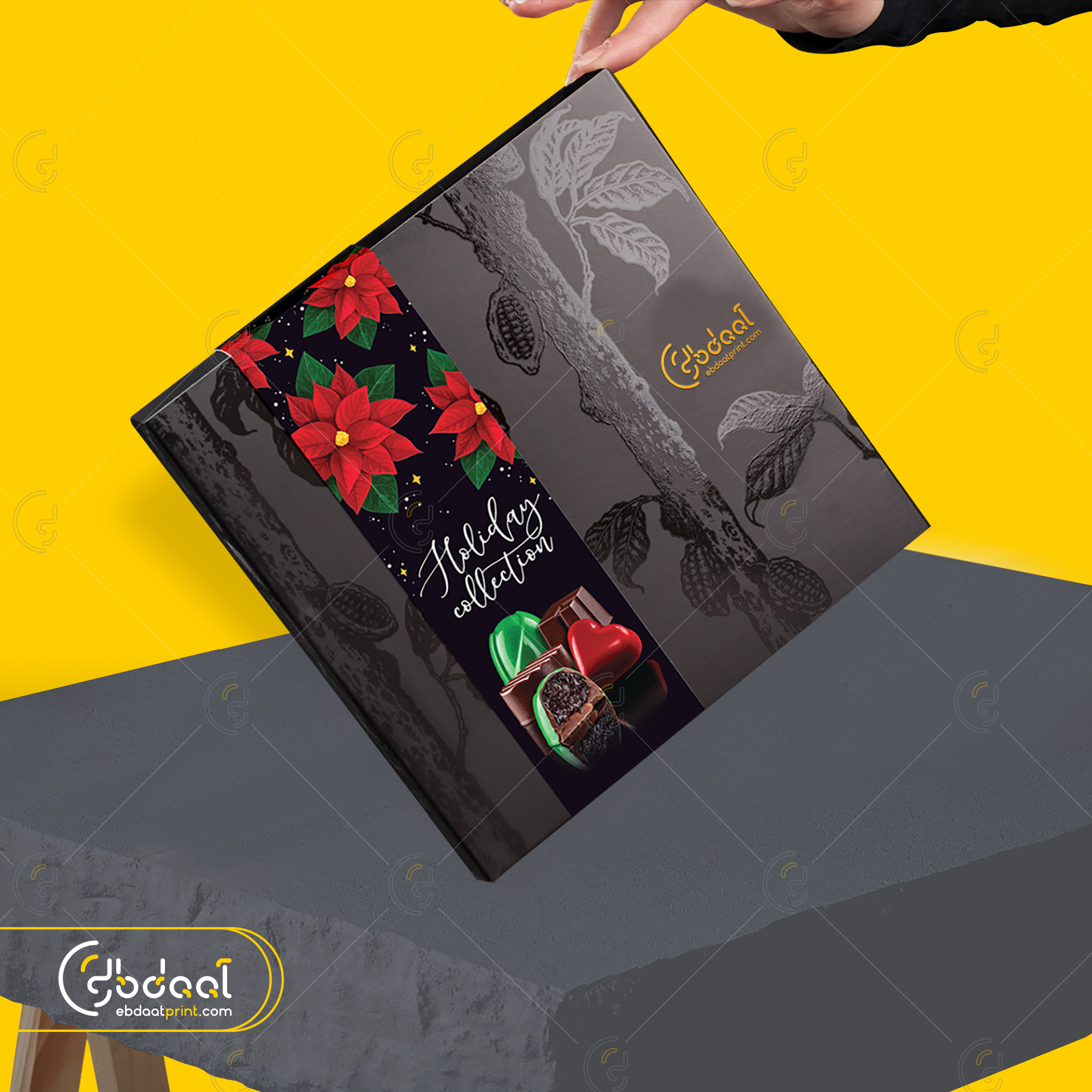 Chocolate Box 60 — Chocolate Packaging — Ebdaat Istanbul