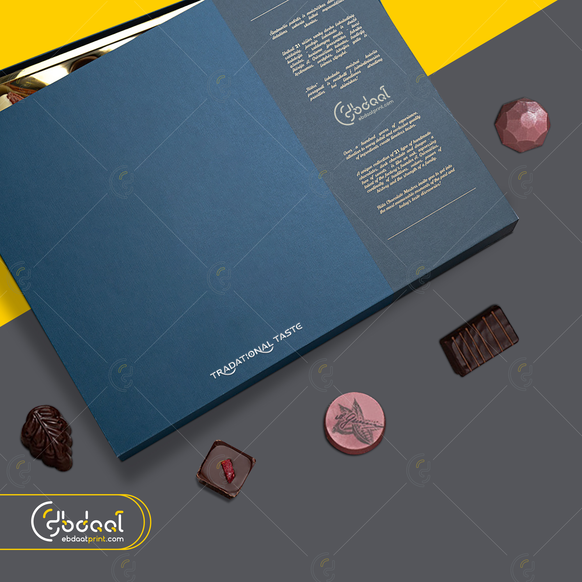 Chocolate Box 63 — Chocolate Packaging — Ebdaat Istanbul