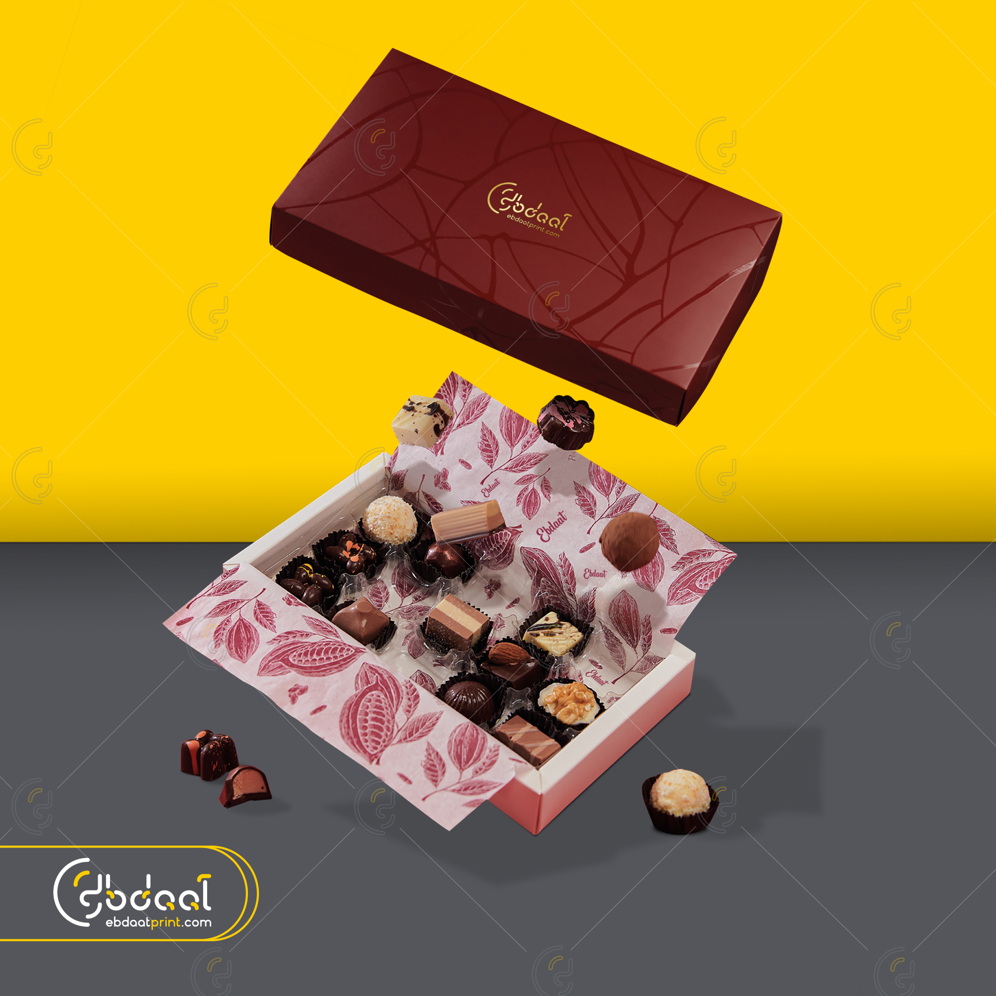 Chocolate Box 72 — Chocolate Packaging — Ebdaat Istanbul