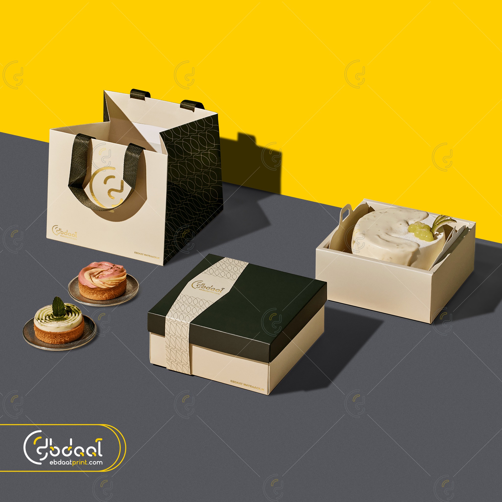 Dessert Box 30 — Dessert Packaging — Ebdaat Istanbul