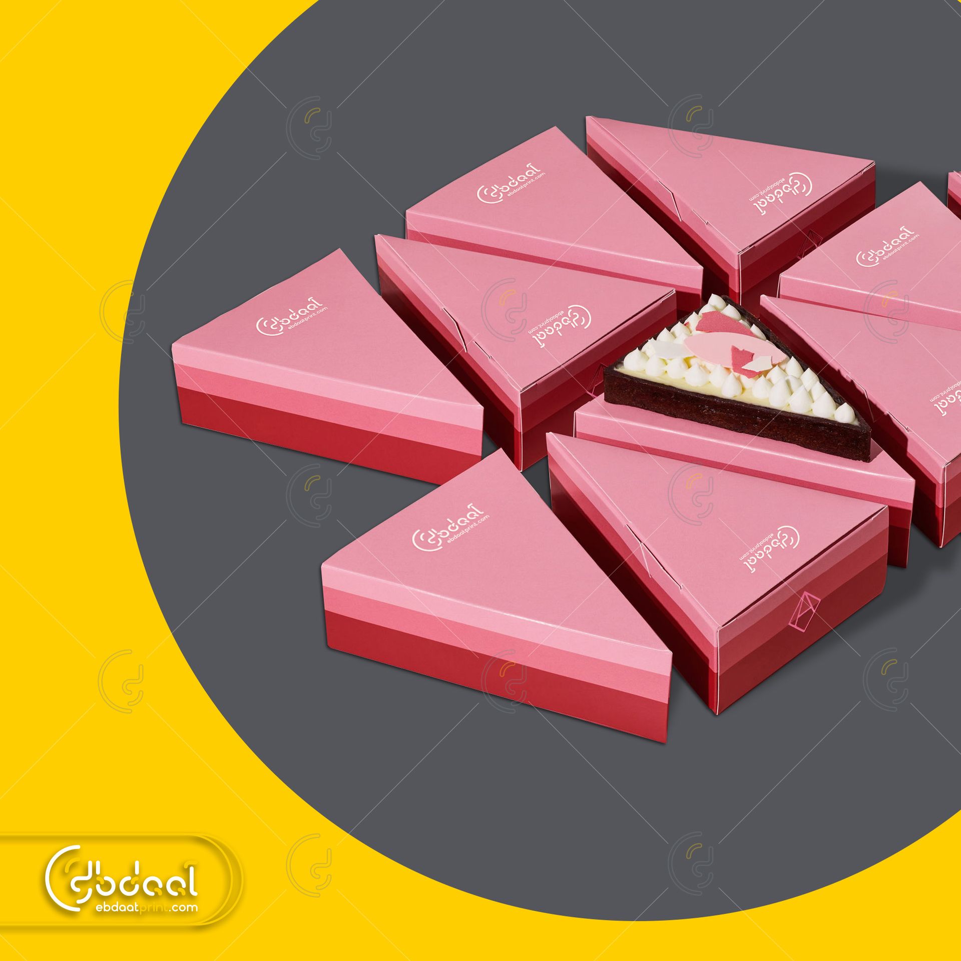 Dessert Box 47 — Dessert Packaging — Ebdaat Istanbul