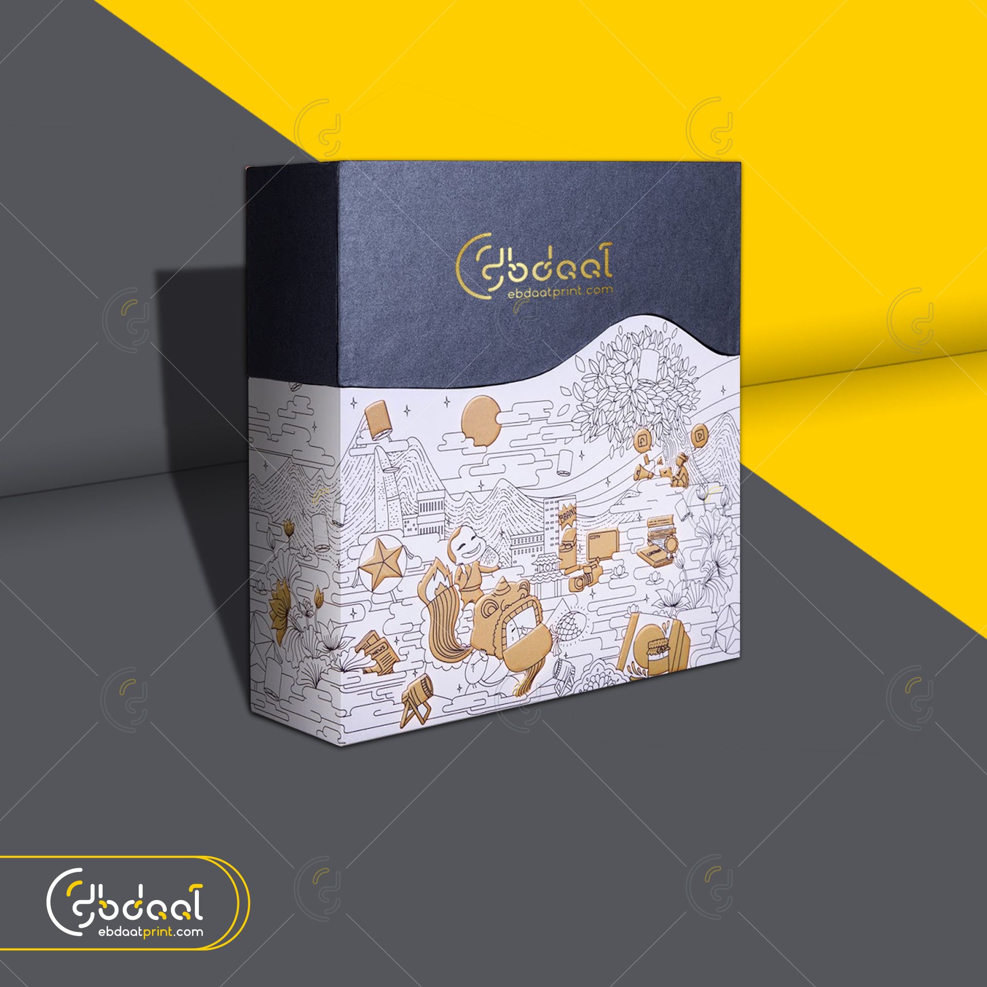 Dessert Box 48 — Dessert Packaging — Ebdaat Istanbul