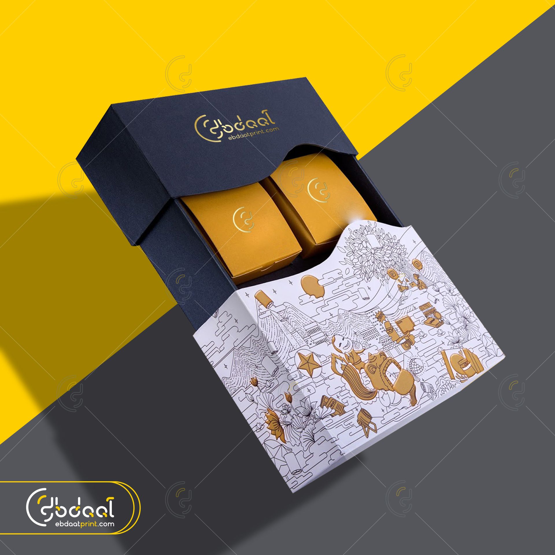 Dessert Box 49 — Dessert Packaging — Ebdaat Istanbul