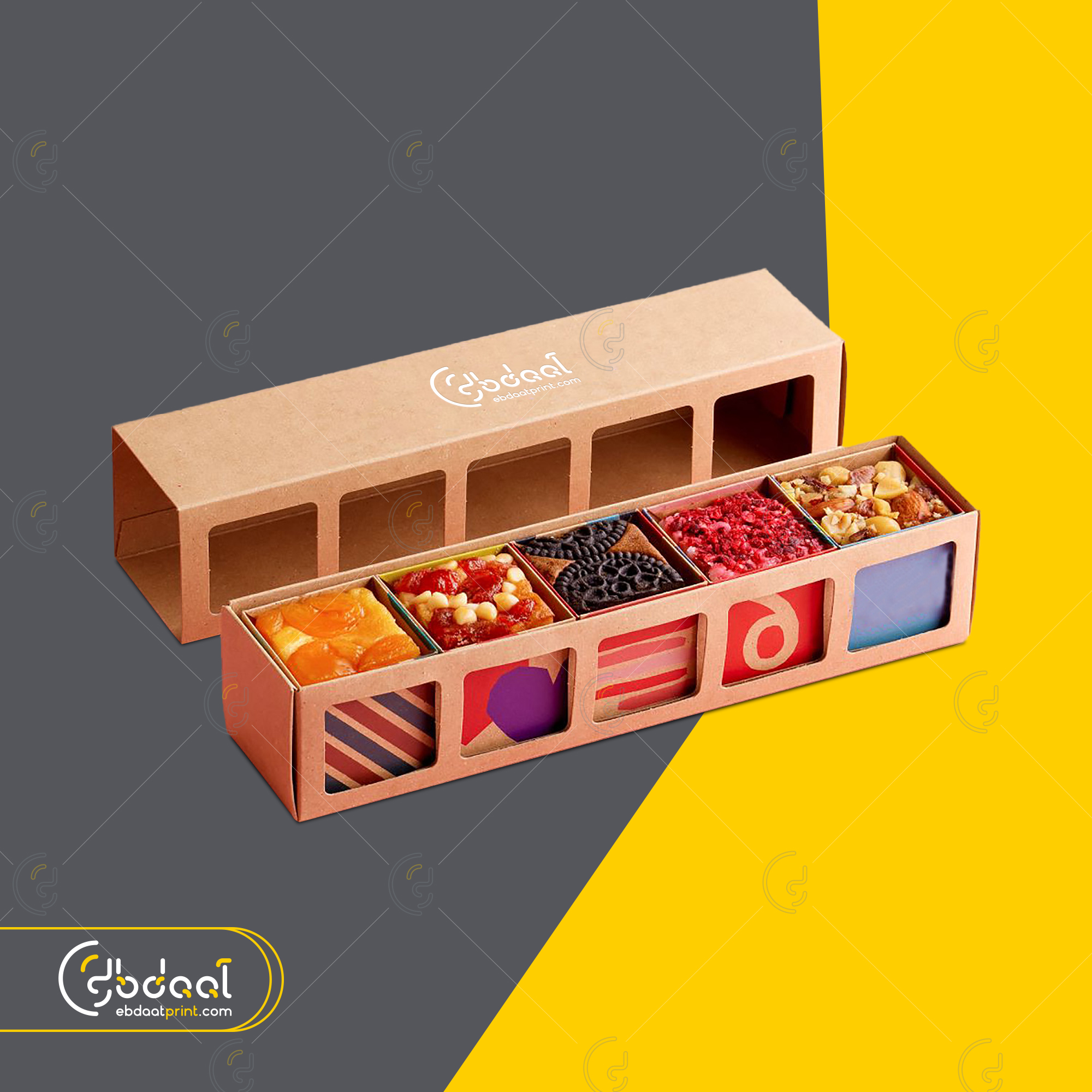 Dessert Box 60 — Dessert Packaging — Ebdaat Istanbul