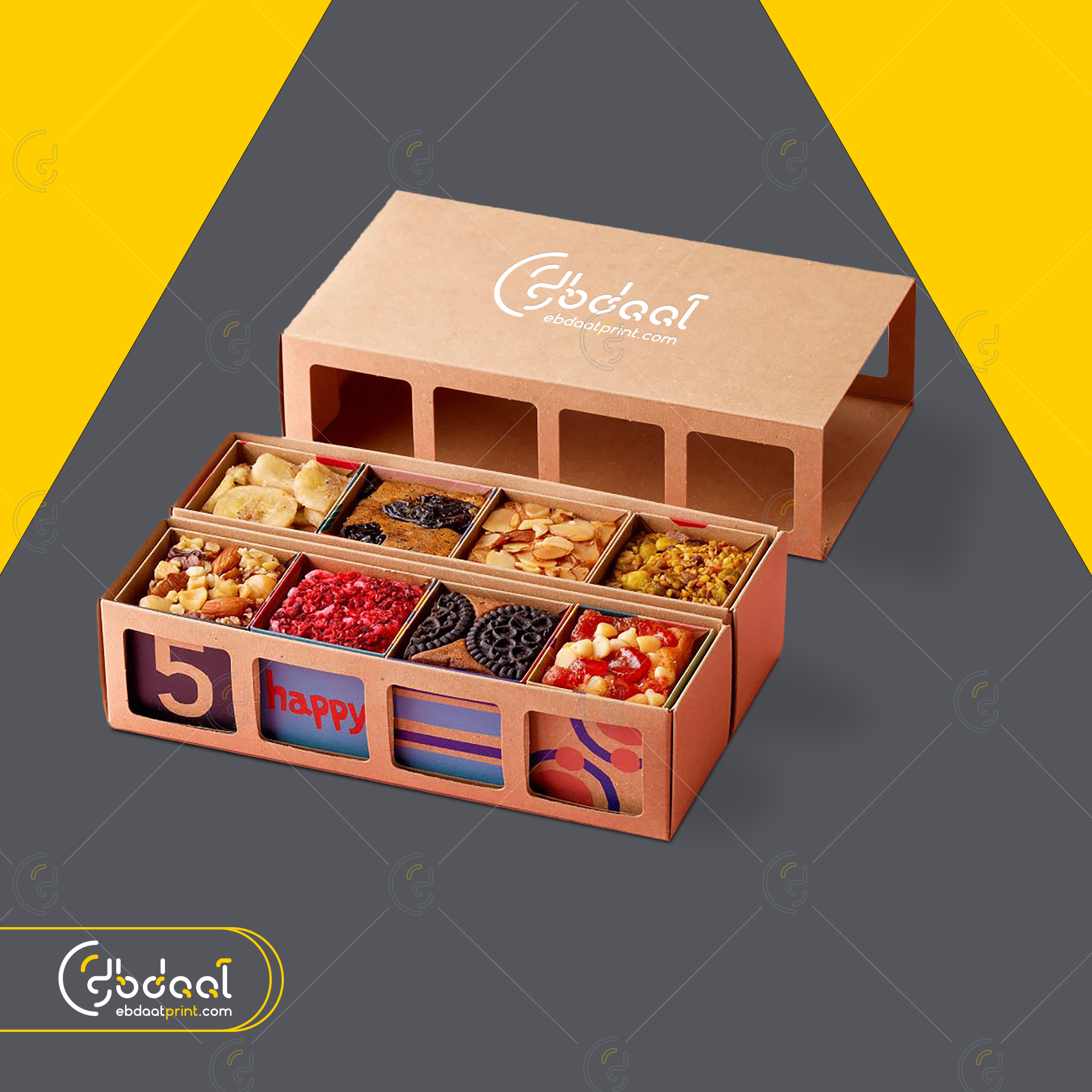 Dessert Box 62 — Dessert Packaging — Ebdaat Istanbul