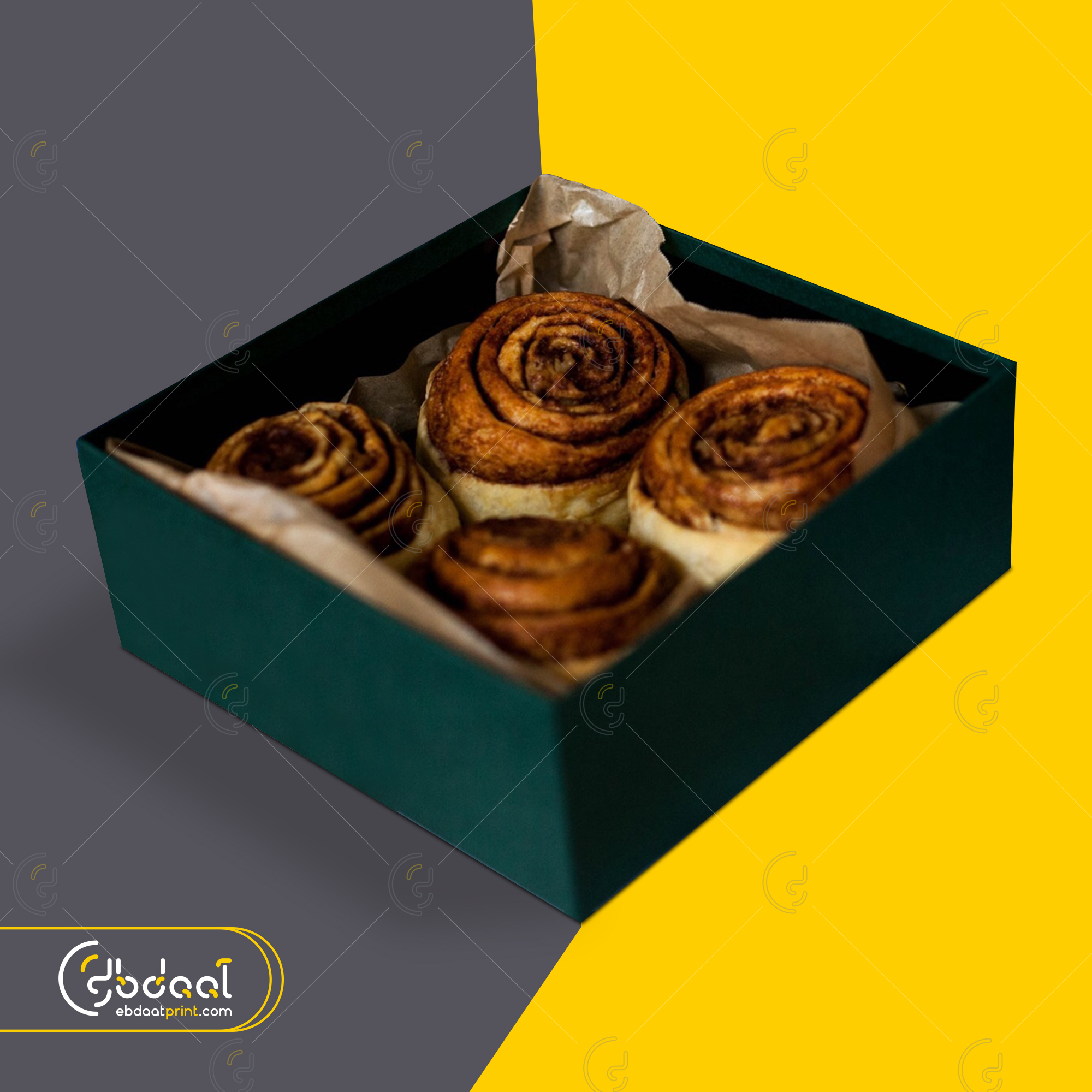 Dessert Box 72 — Dessert Packaging — Ebdaat Istanbul