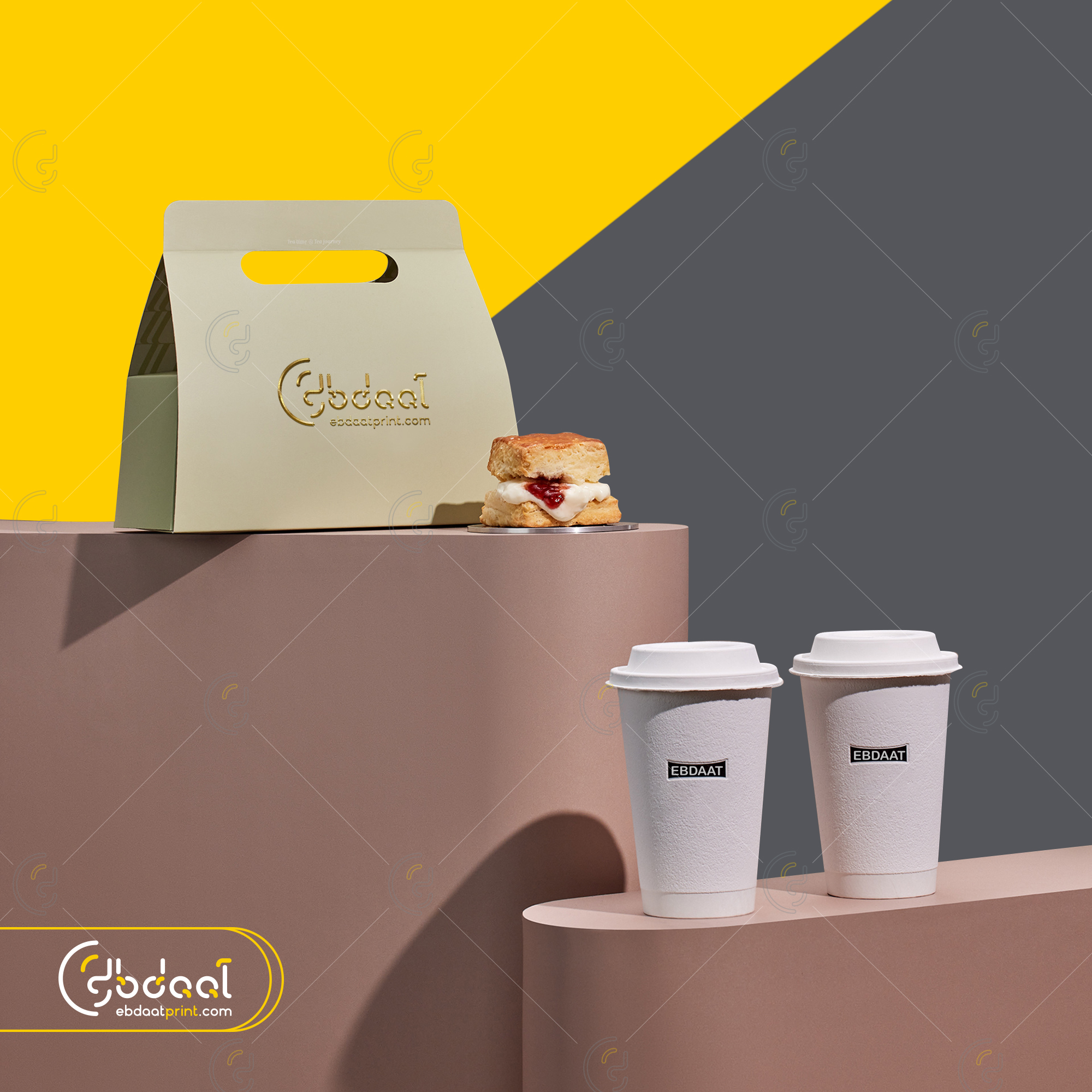 Dessert Box 107 — Dessert Packaging — Ebdaat Istanbul