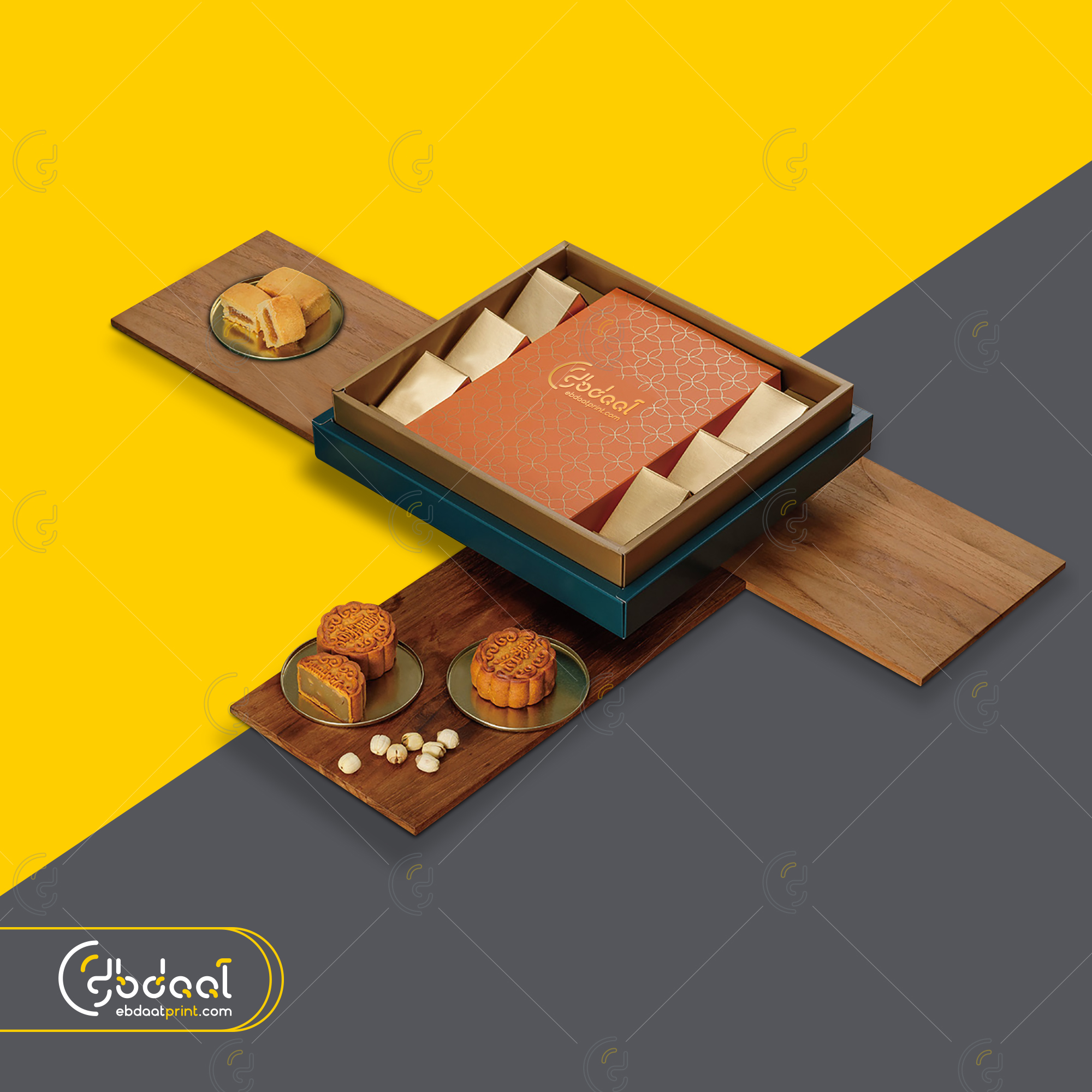Dessert Box 117 — Dessert Packaging — Ebdaat Istanbul