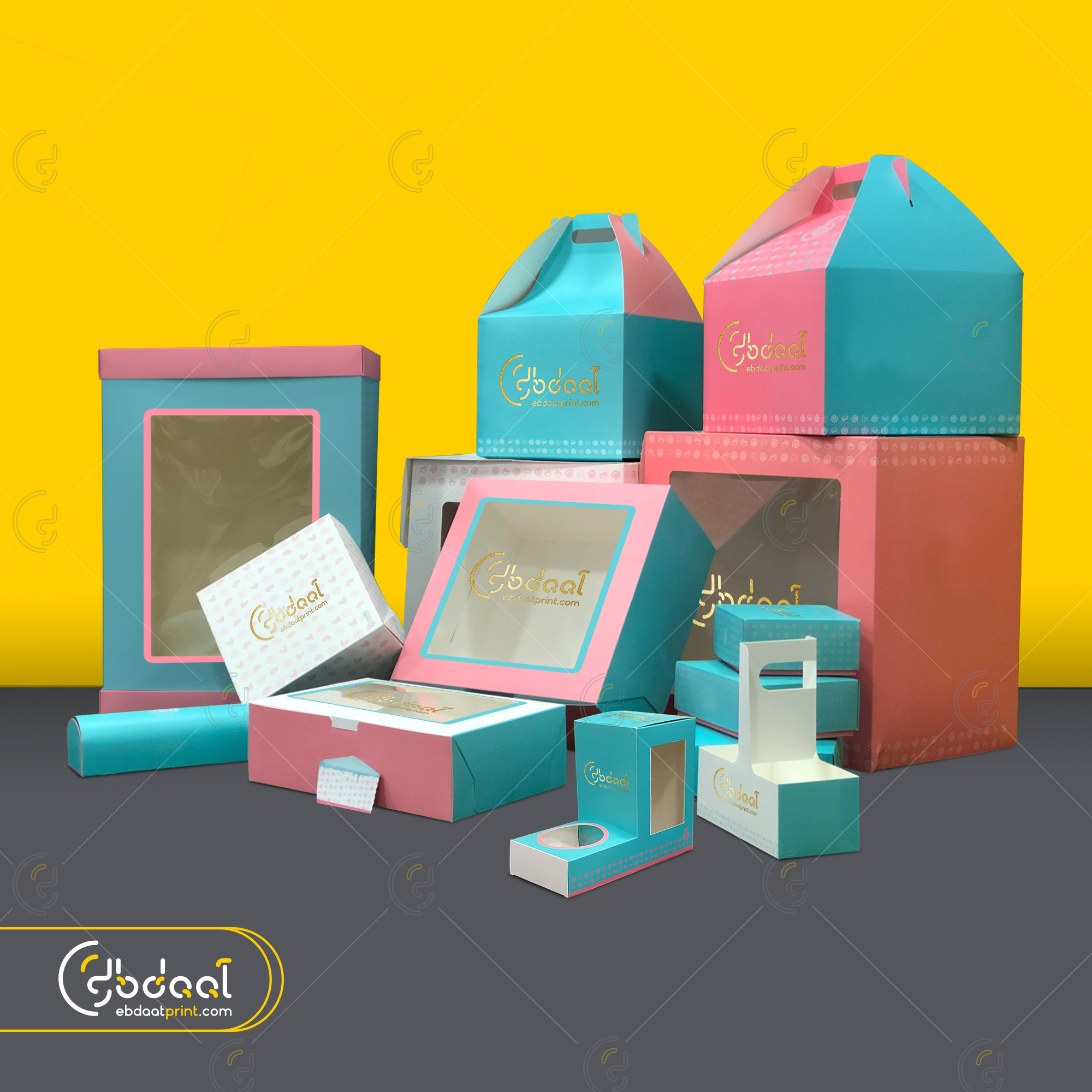 Dessert Box 126 — Dessert Packaging — Ebdaat Istanbul