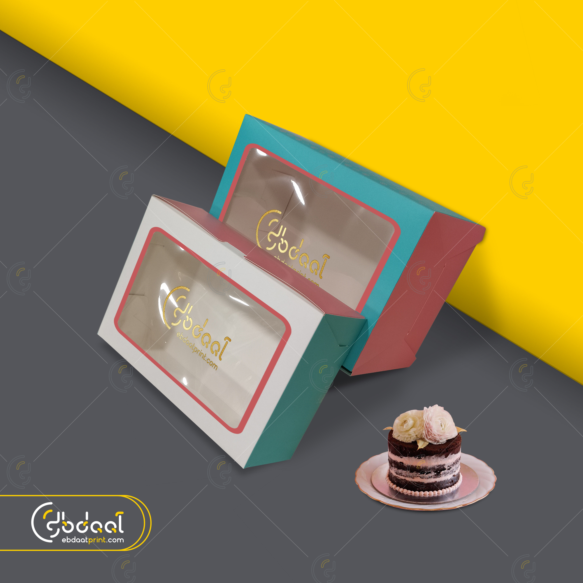 Dessert Box 131 — Dessert Packaging — Ebdaat Istanbul