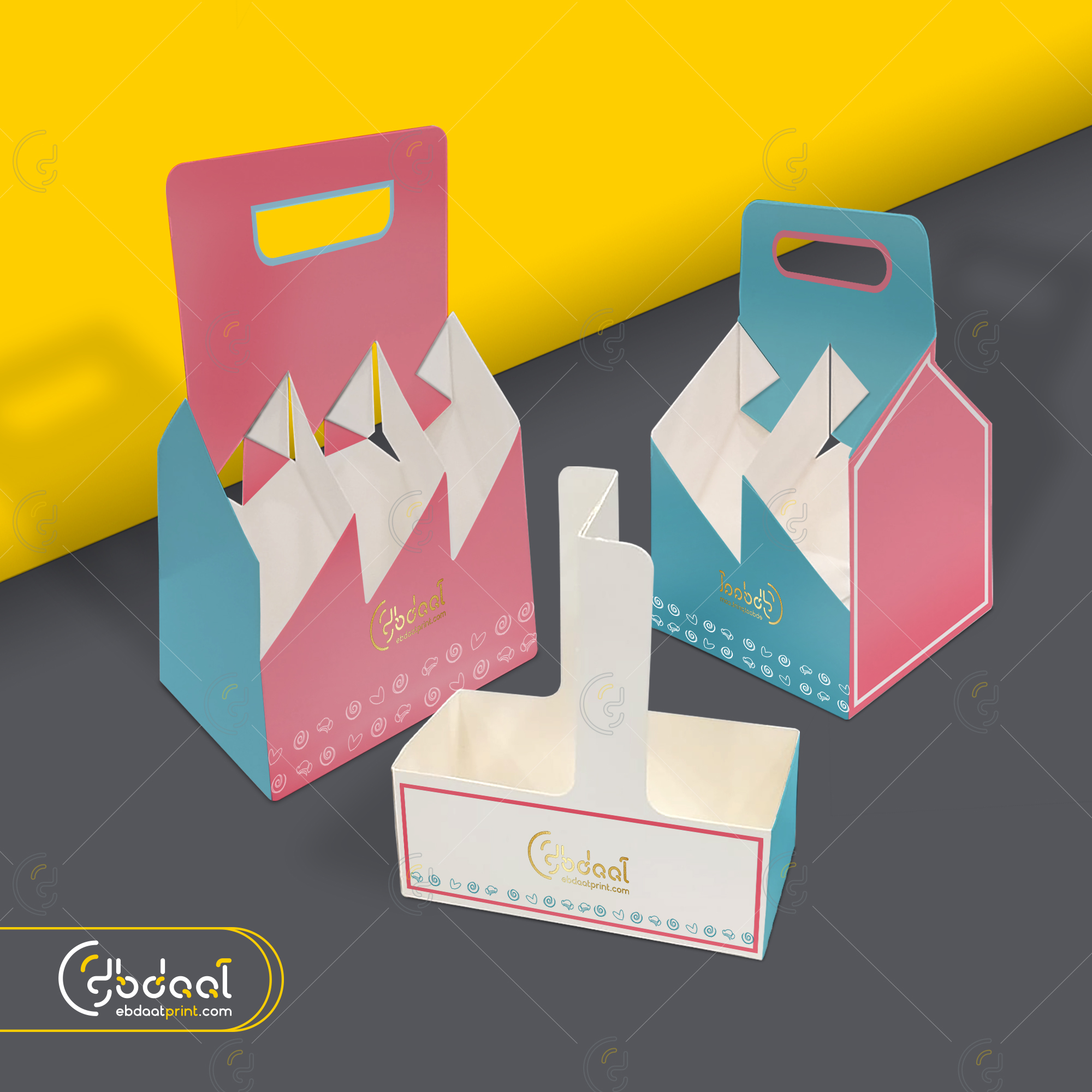 Dessert Box 134 — Dessert Packaging — Ebdaat Istanbul