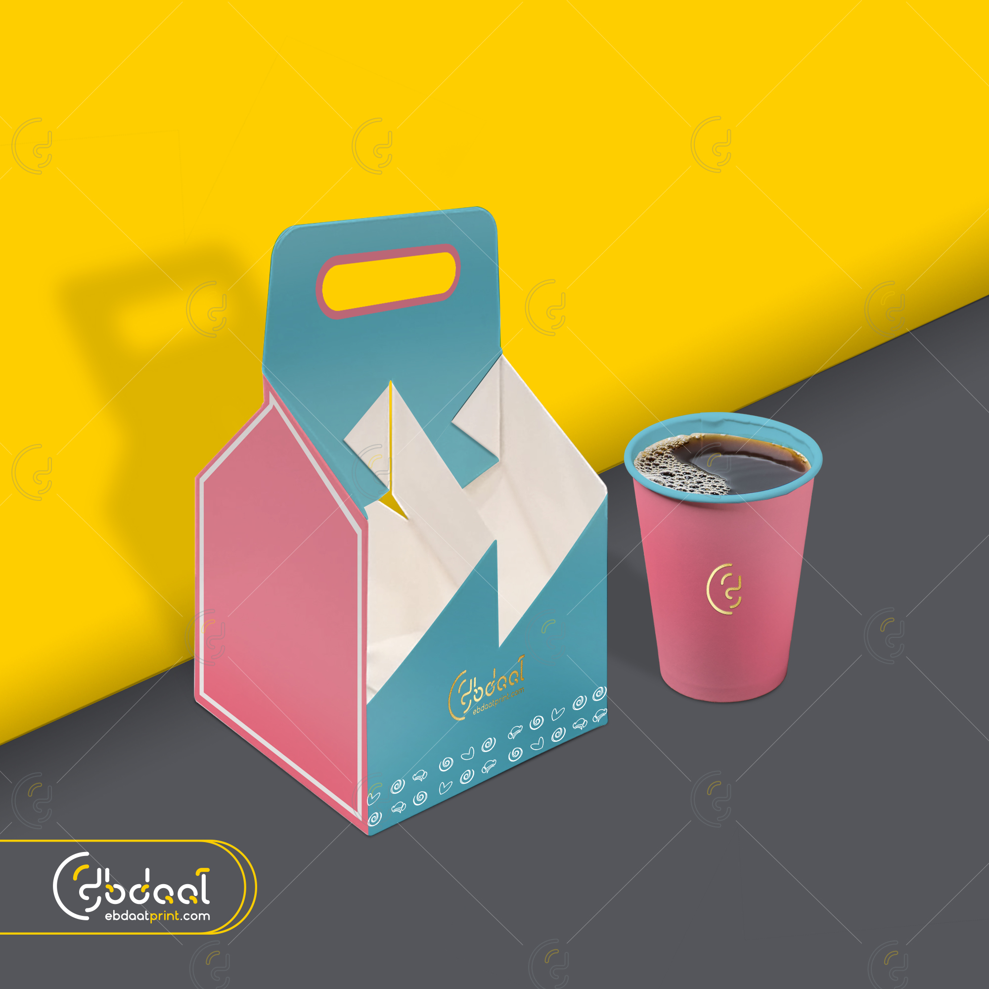 Dessert Box 135 — Dessert Packaging — Ebdaat Istanbul