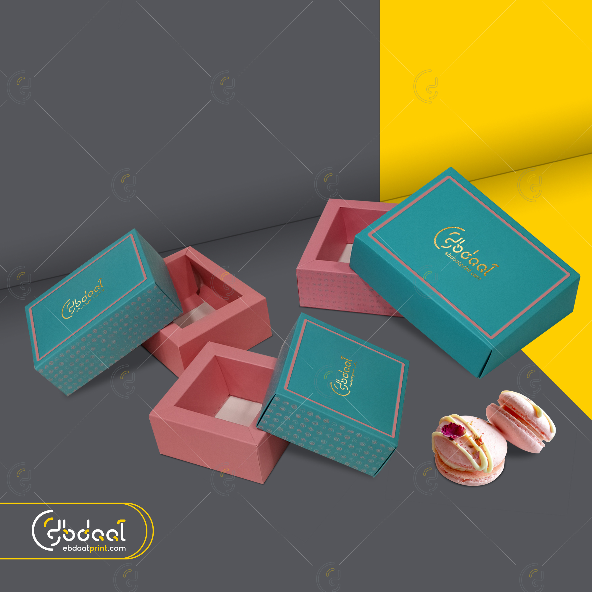 Dessert Box 138 — Dessert Packaging — Ebdaat Istanbul