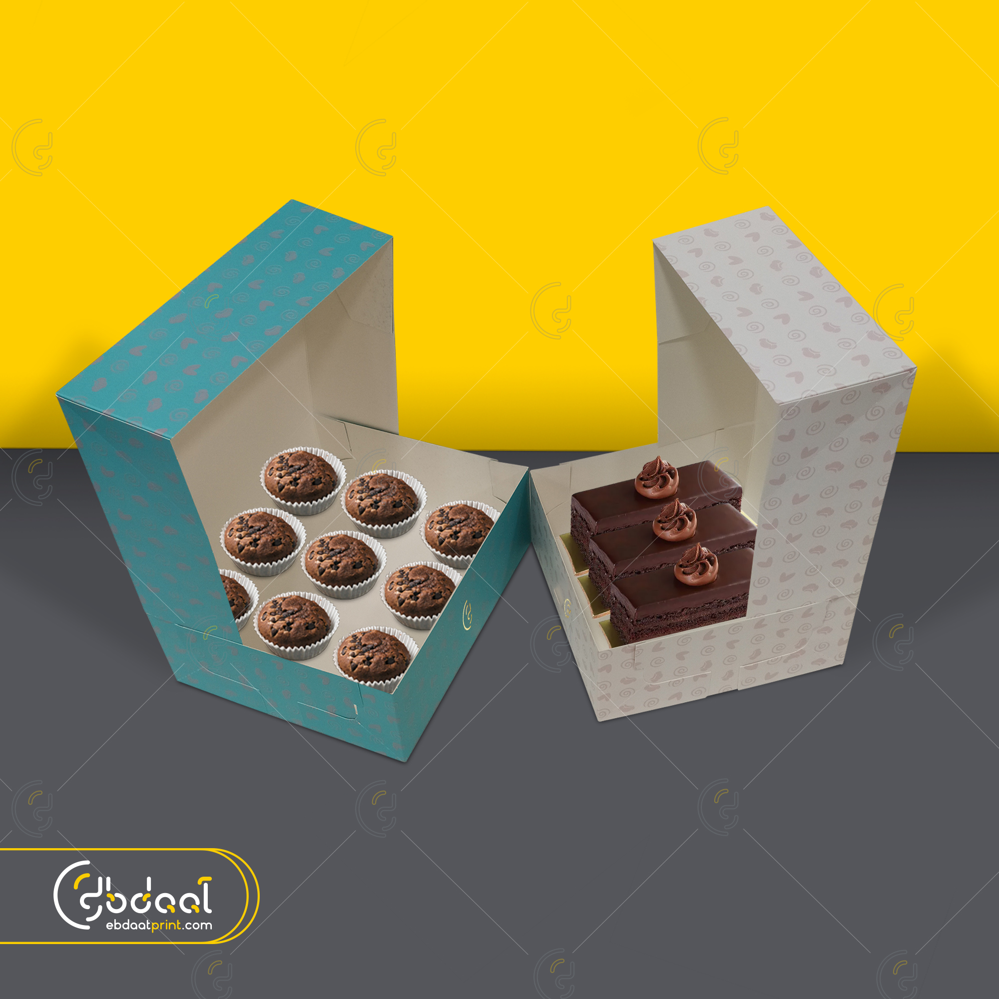 Dessert Box 146 — Dessert Packaging — Ebdaat Istanbul