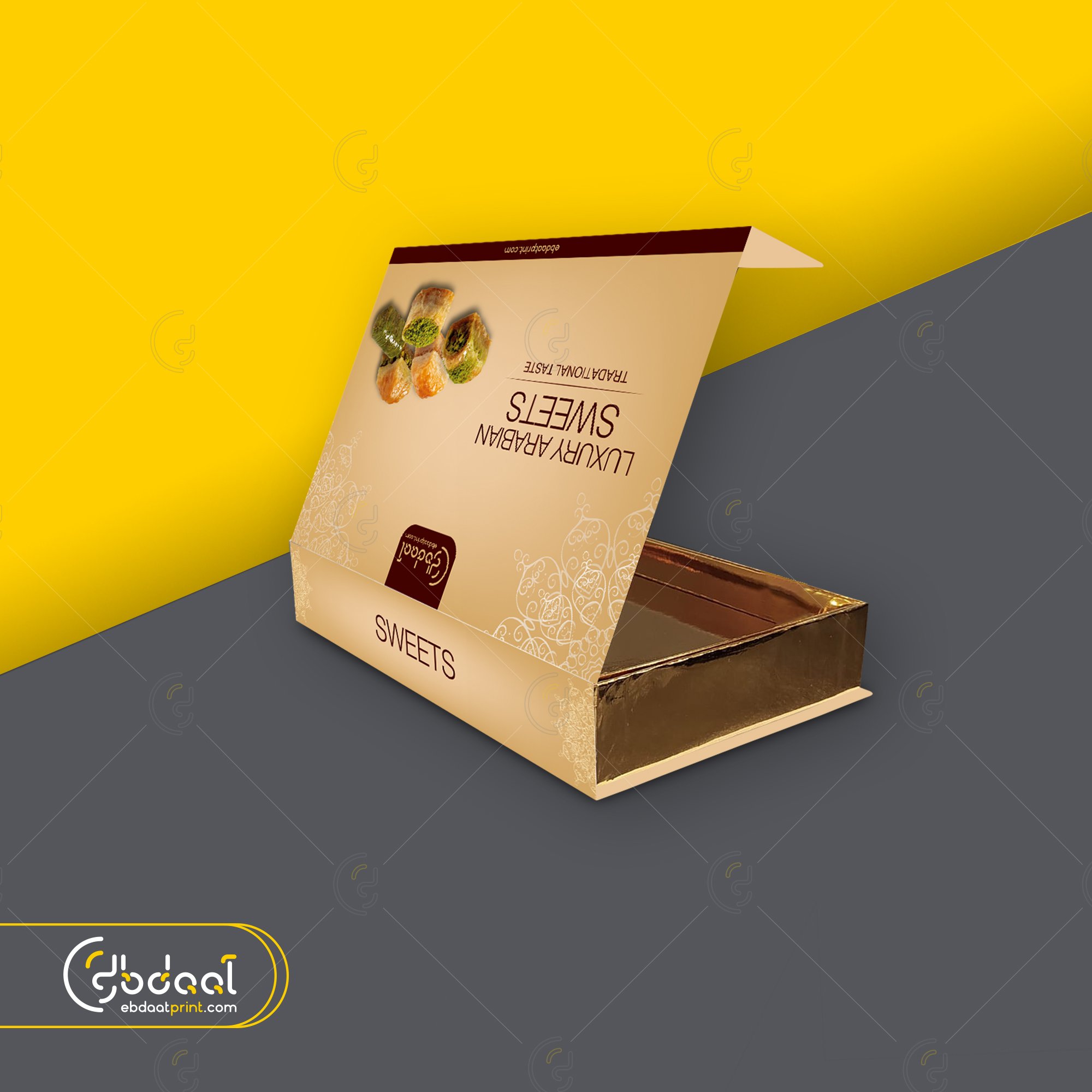 Dessert Box 169 — Dessert Packaging — Ebdaat Istanbul