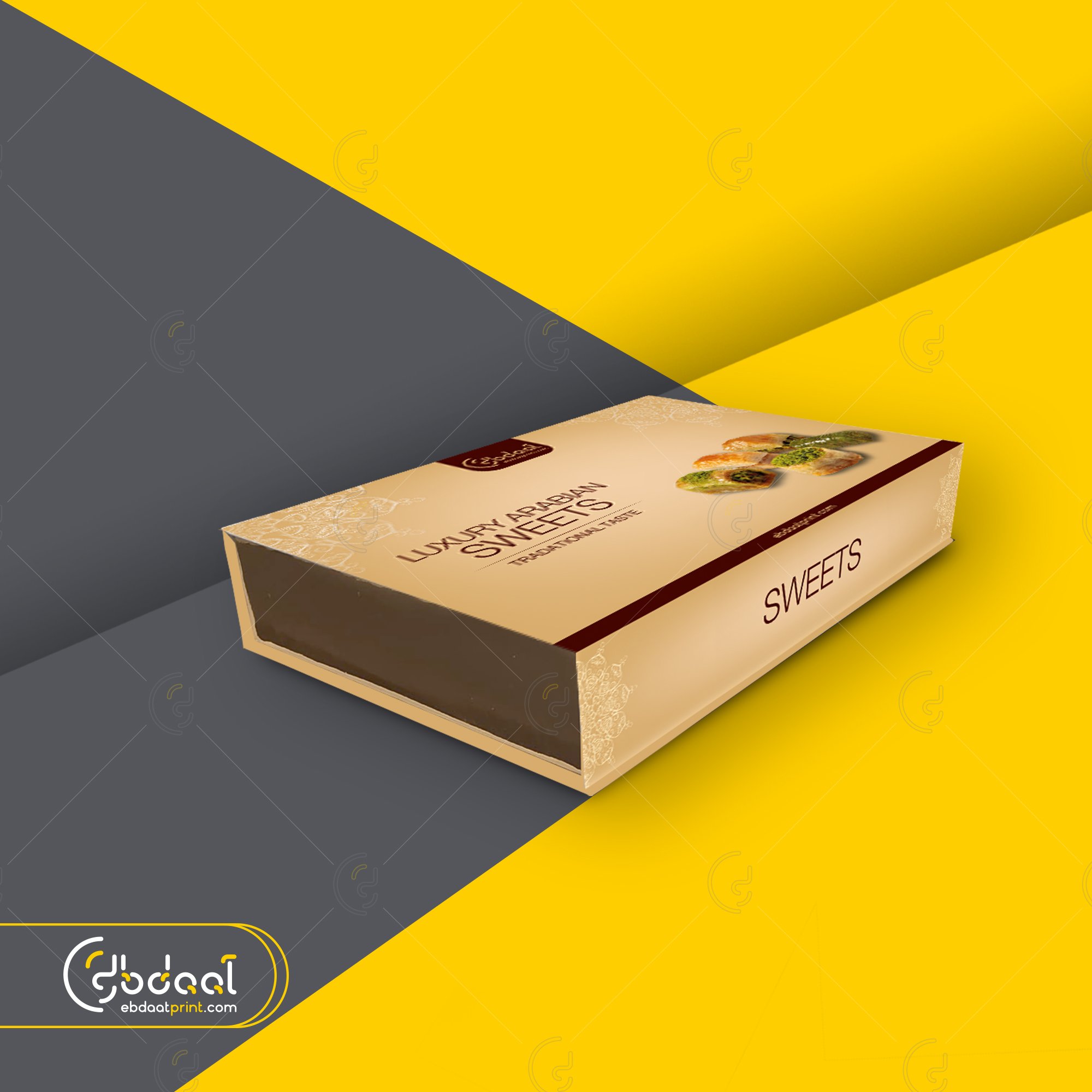 Dessert Box 171 — Dessert Packaging — Ebdaat Istanbul