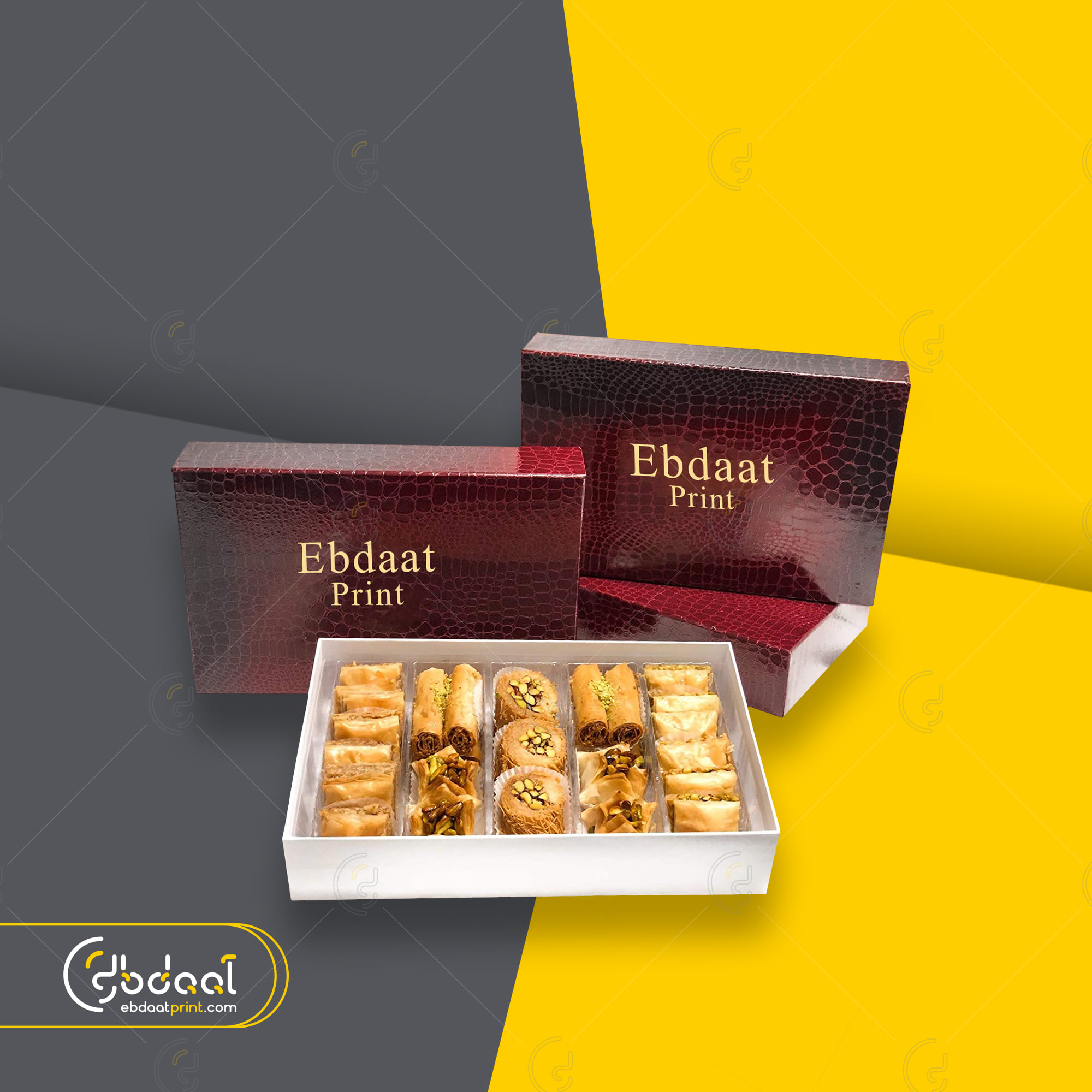 Dessert Box 177 — Dessert Packaging — Ebdaat Istanbul