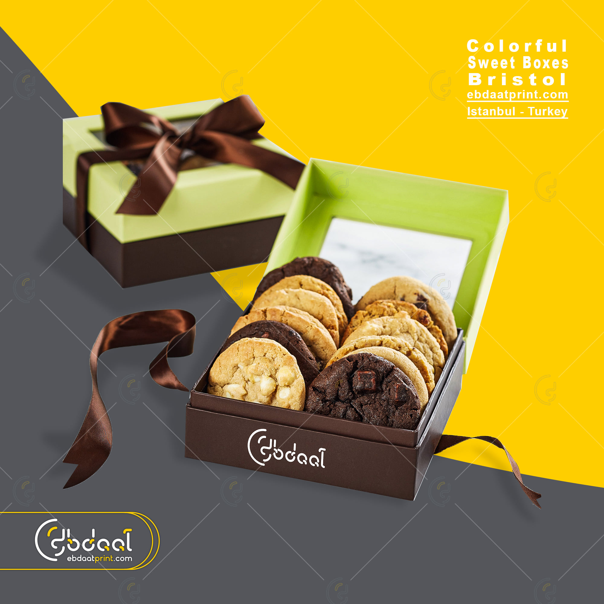 Dessert Box 204 — Dessert Packaging — Ebdaat Istanbul