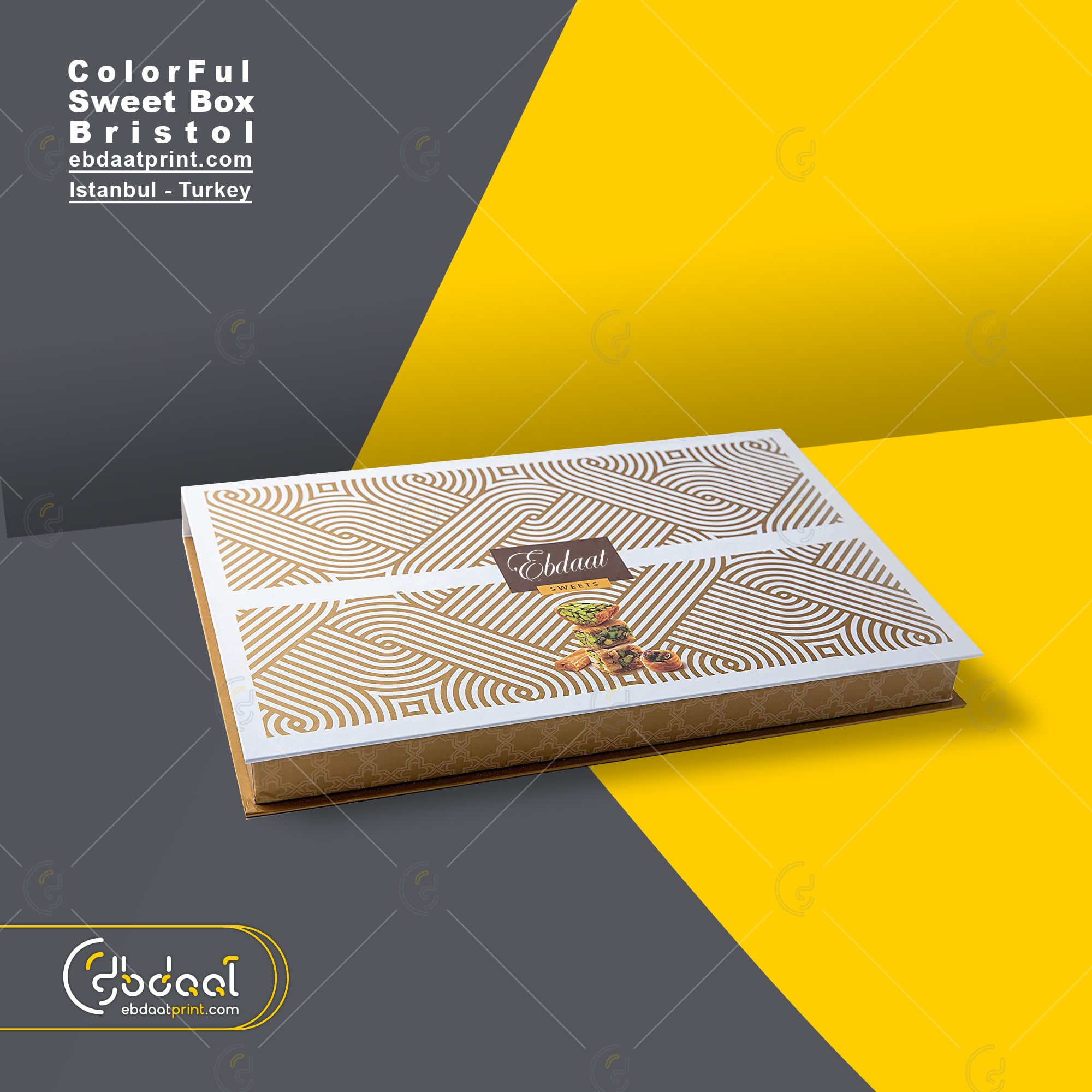 Dessert Box 207 — Dessert Packaging — Ebdaat Istanbul