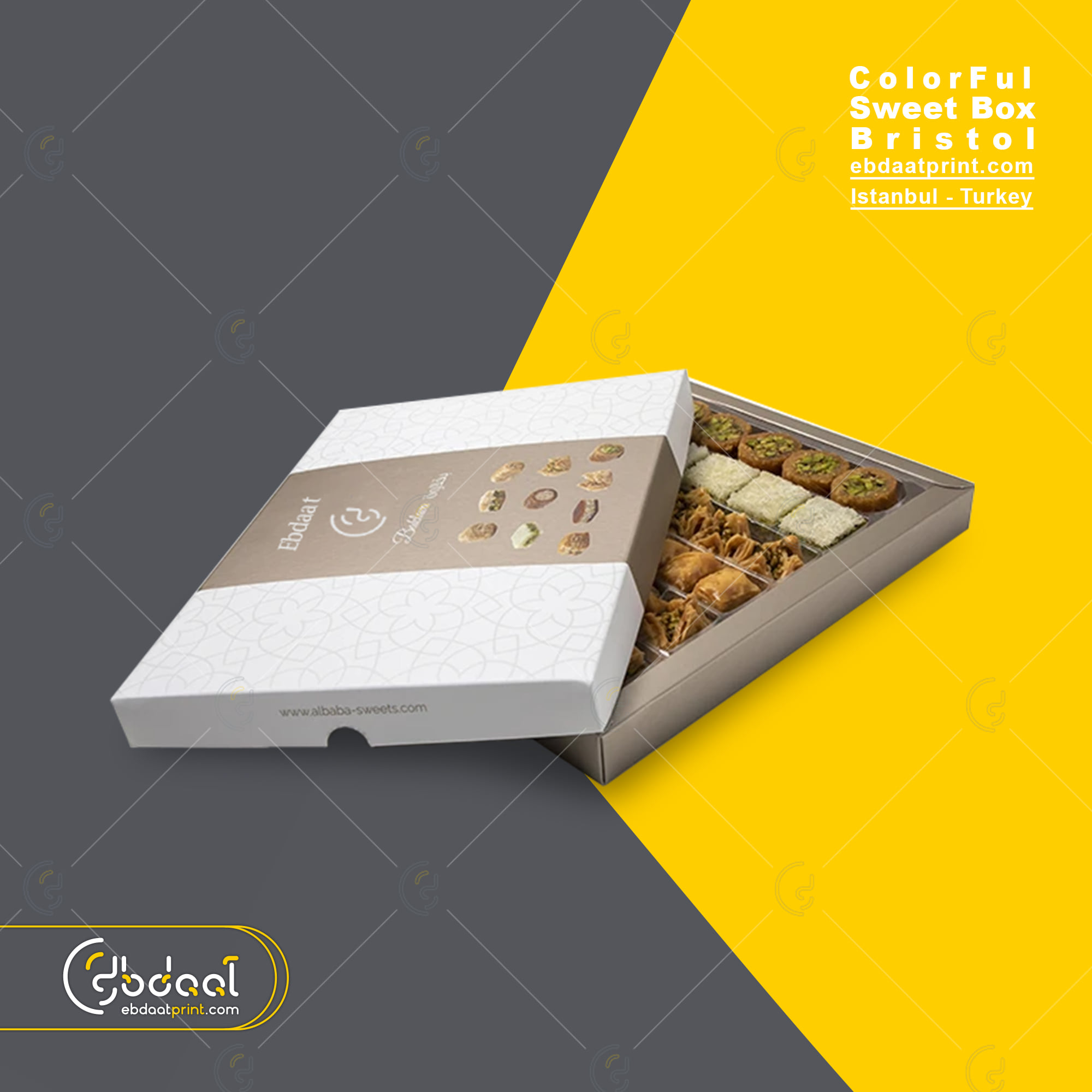 Dessert Box 209 — Dessert Packaging — Ebdaat Istanbul