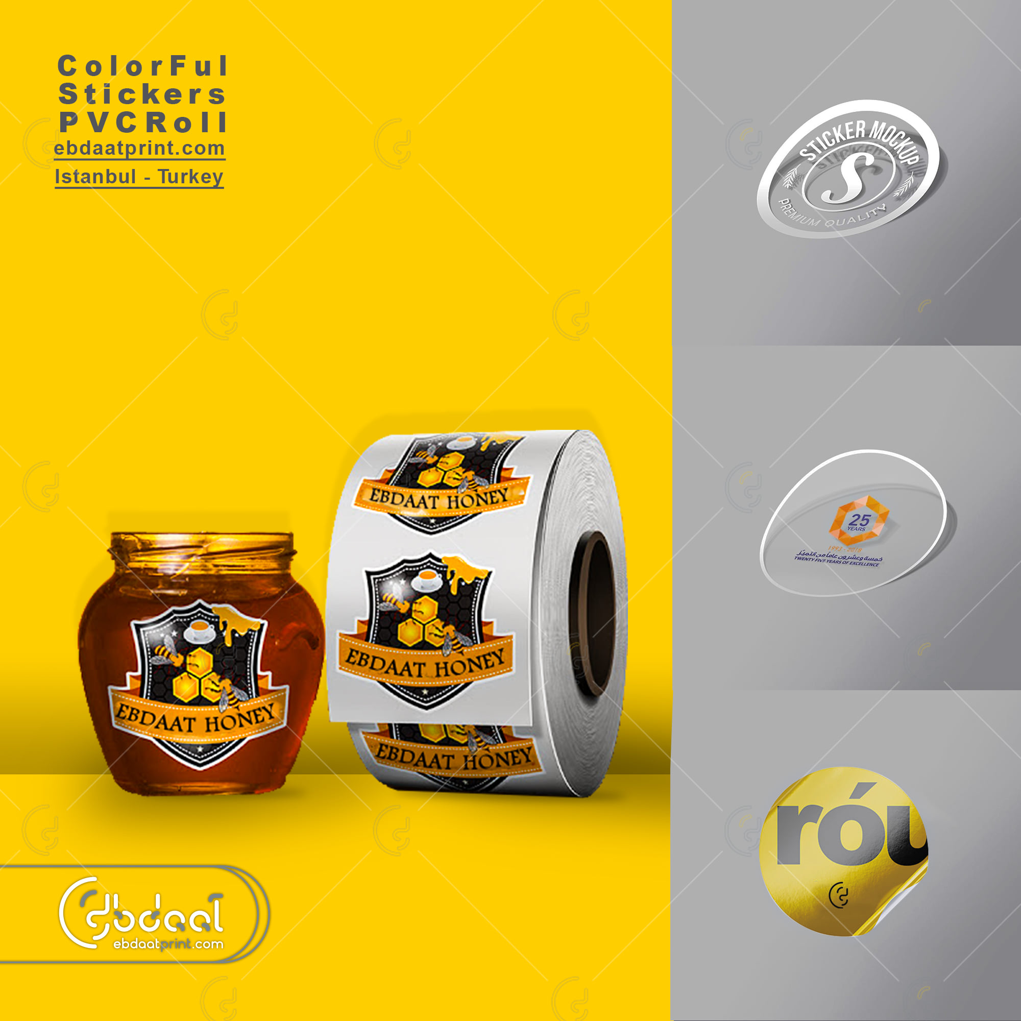 Sticker Pack 03 — Stickers & Labels — Ebdaat Istanbul